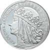 Srebrna Królowa Jadwiga 1/10 oz BU