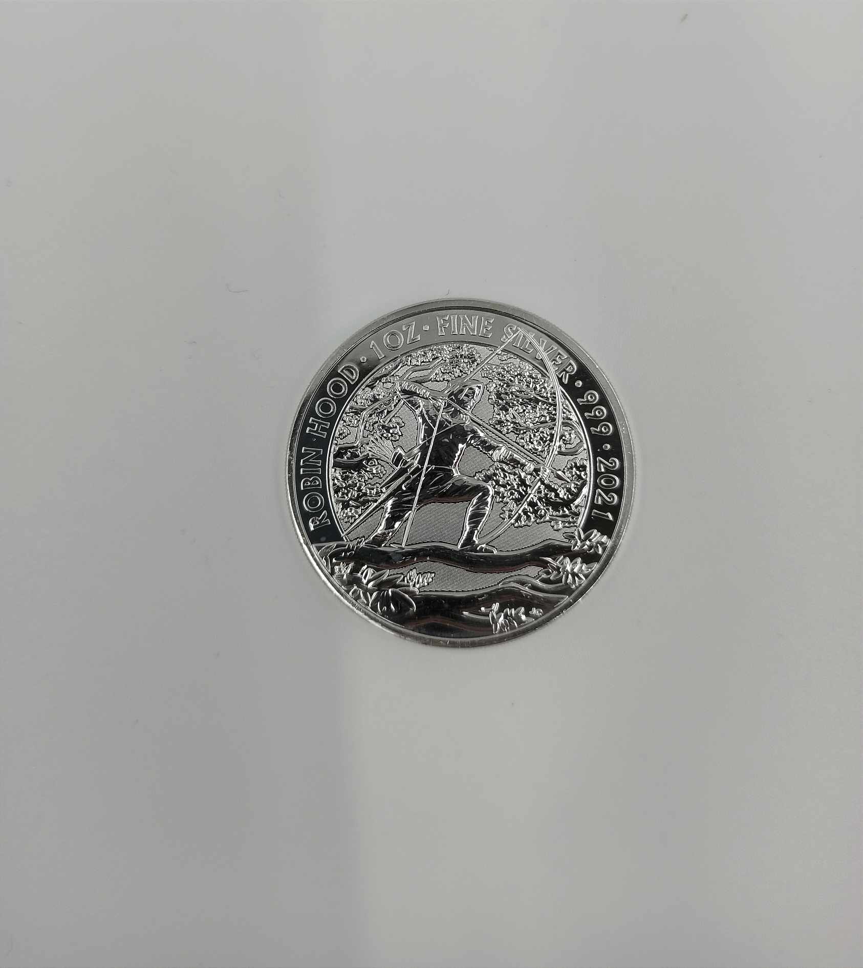 robin hood srebro mity i legendy 1 oz