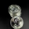 Kraken - 2 oz - srebro 9999