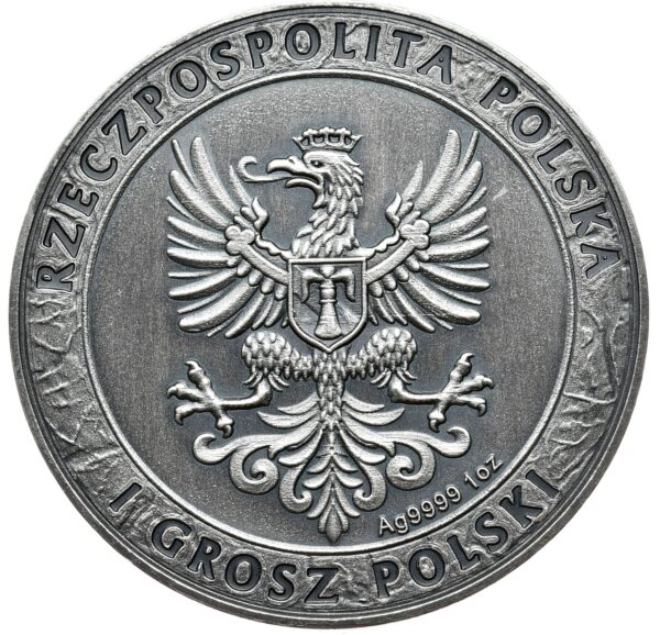 sttm2 Husaria STTM Antyk Srebro 1 oz
