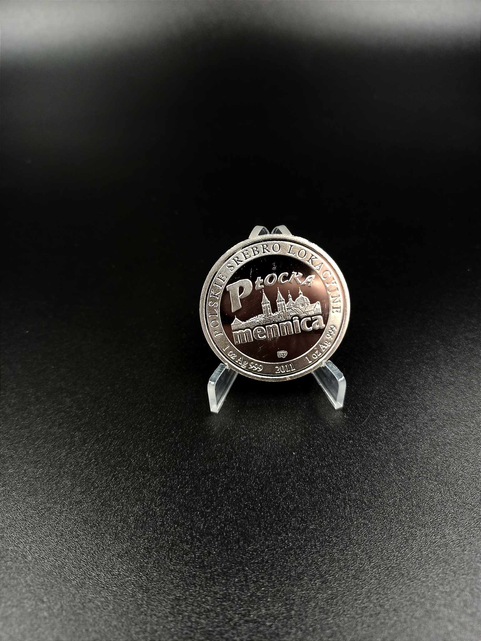 Srebrny Orzeł 1 oz Ag 999 Mennica Płocka