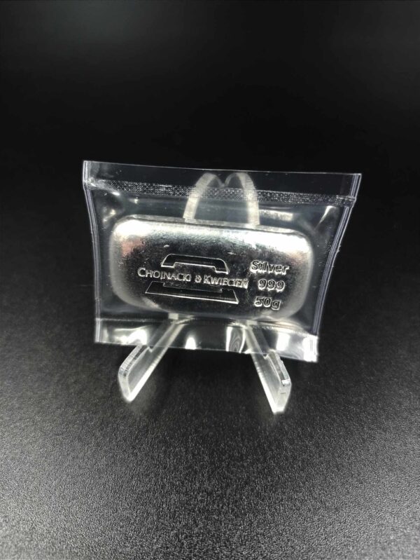 Sztabka Srebra Odlewana 50 g - Chojnacki & Kwiecień