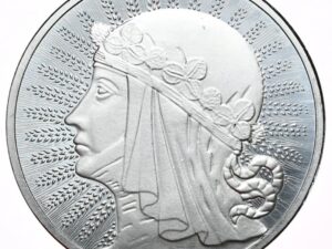 Głowa Kobiety Jadwiga 1 uncja Srebra