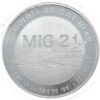 mig 21 Mig-21 Srebrna Moneta 1/2 oz - Samoloty Bojowe III RP