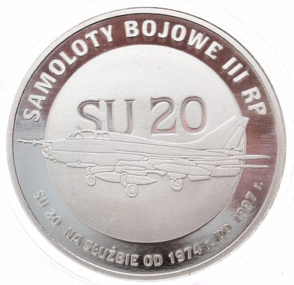 su-20 SU-20 Srebrna Moneta 1/2 oz