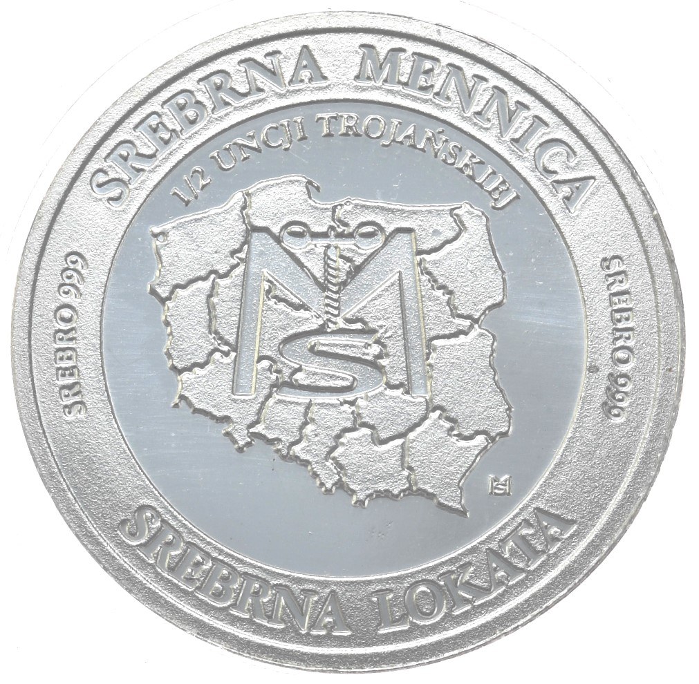 su-20 srebrna moneta 1/2 oz srebro inwestycyjne