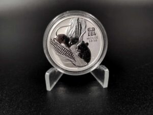 Rok Myszy 1/2 oz srebro - Lunar 3 - Perth Mint