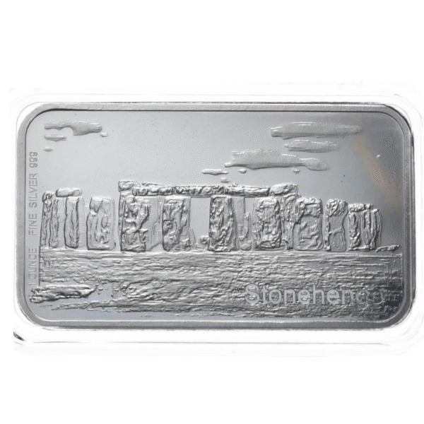 Srebrna Mennica - sztabka Stonehenge 1 oz