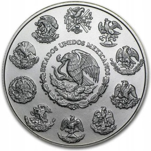 meksykański libertad 2009 srebro bulionowe 1 oz
