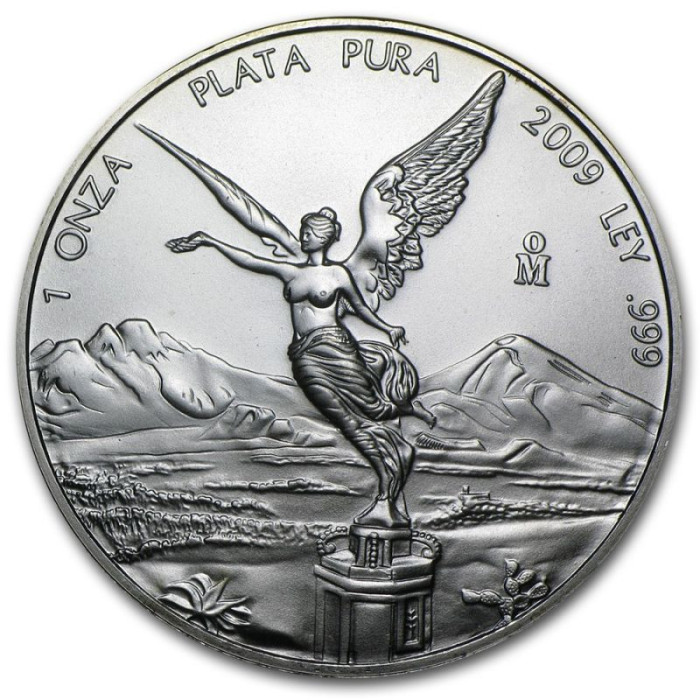 libertad 2009 meksyk 1 oz srebra 999