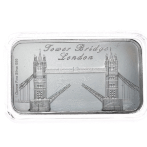 Tower Bridge - Sztabka Srebra 1 oz