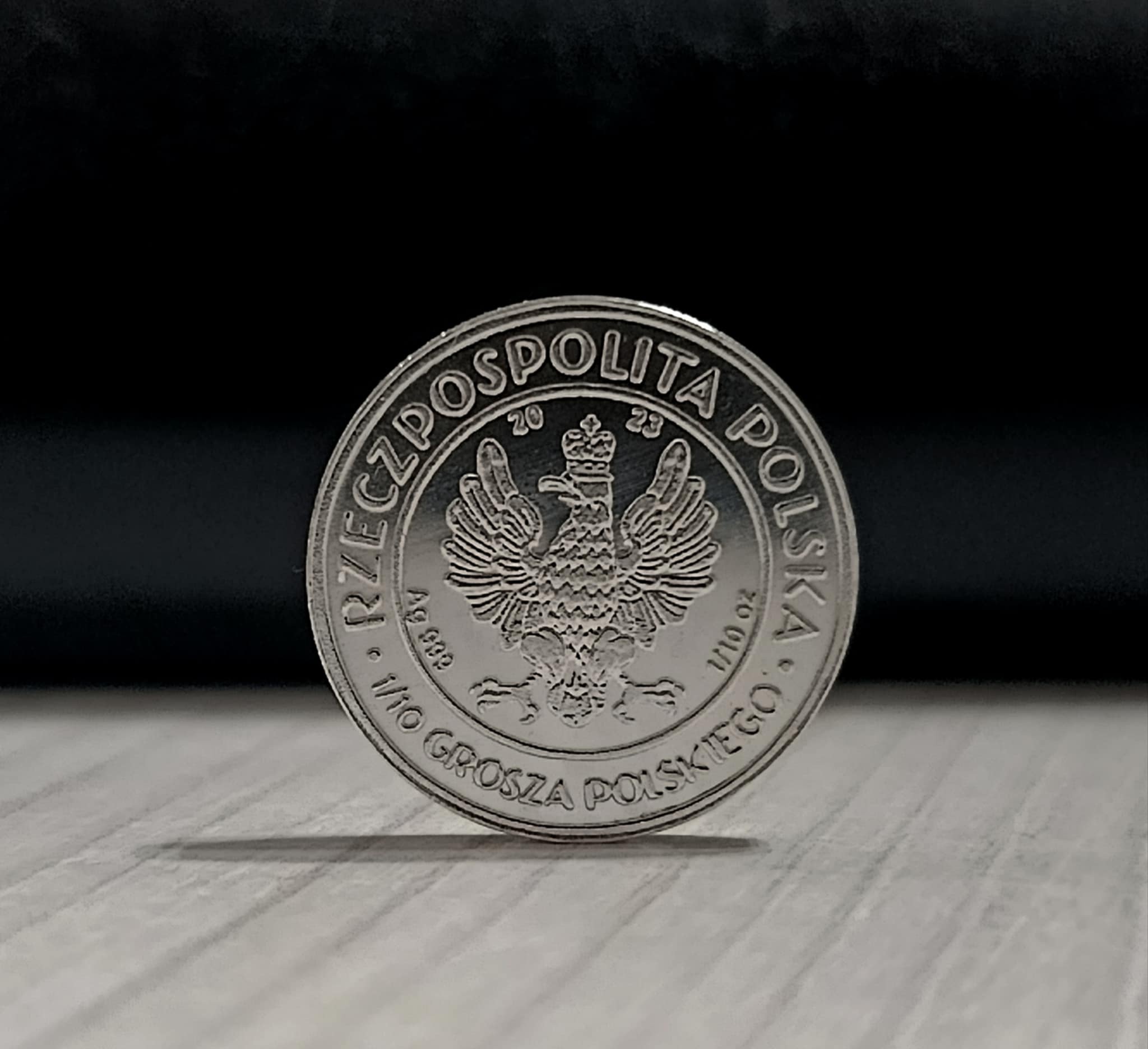 husaria III srebrna moneta 1/10 oz ssrebra 999