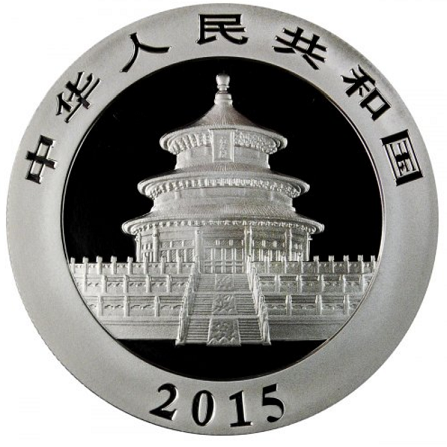 chińska panda 2015 srebro 1 oz