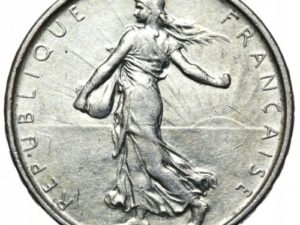 5 Franków Siewczyni - Srebrna Moneta .835