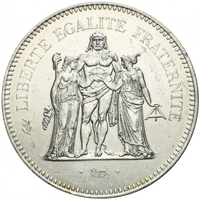 srebrna moneta inwestycyjna Hercules