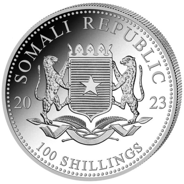 Słoń Somalijski 2023 - 1 oz - African Wildlife