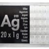 CombiBar Valcambi 20 x 1g - Srebro 999
