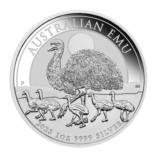 Australijski Emu 2025 - 1 oz Srebro .9999