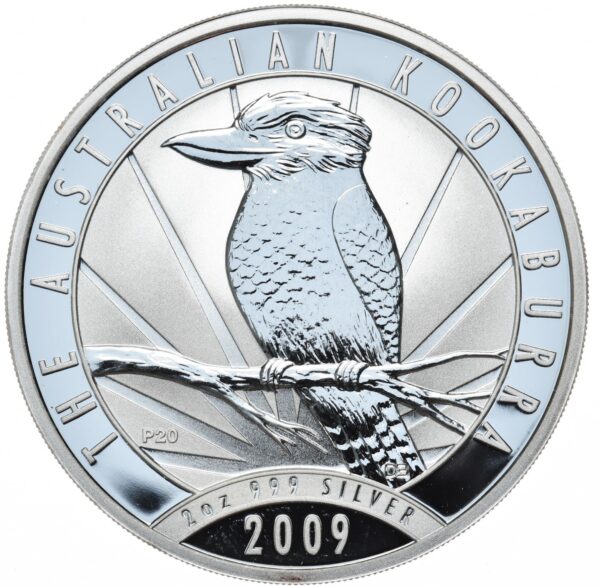 Australia Kookaburra 2009r. 2oz Srebra - 20 rocznica serii