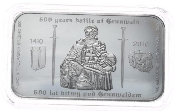 Grunwald - Srebrna Sztabka 1 oz
