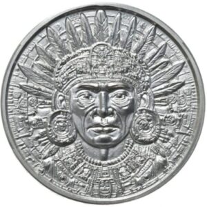 Aztek Bu 1 Kalendarz Azteków 1 oz – Srebro .999 USA (Aztec Calendar)