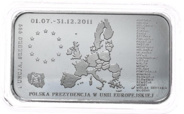 Unia Europejska - Sztabka 1 oz