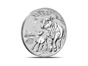 Rok Woła - Lunar 3 Srebro 2 oz