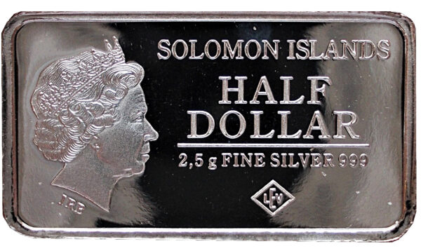 solomon 2 Solomon Islands - Sztabka Srebra 2,5 g