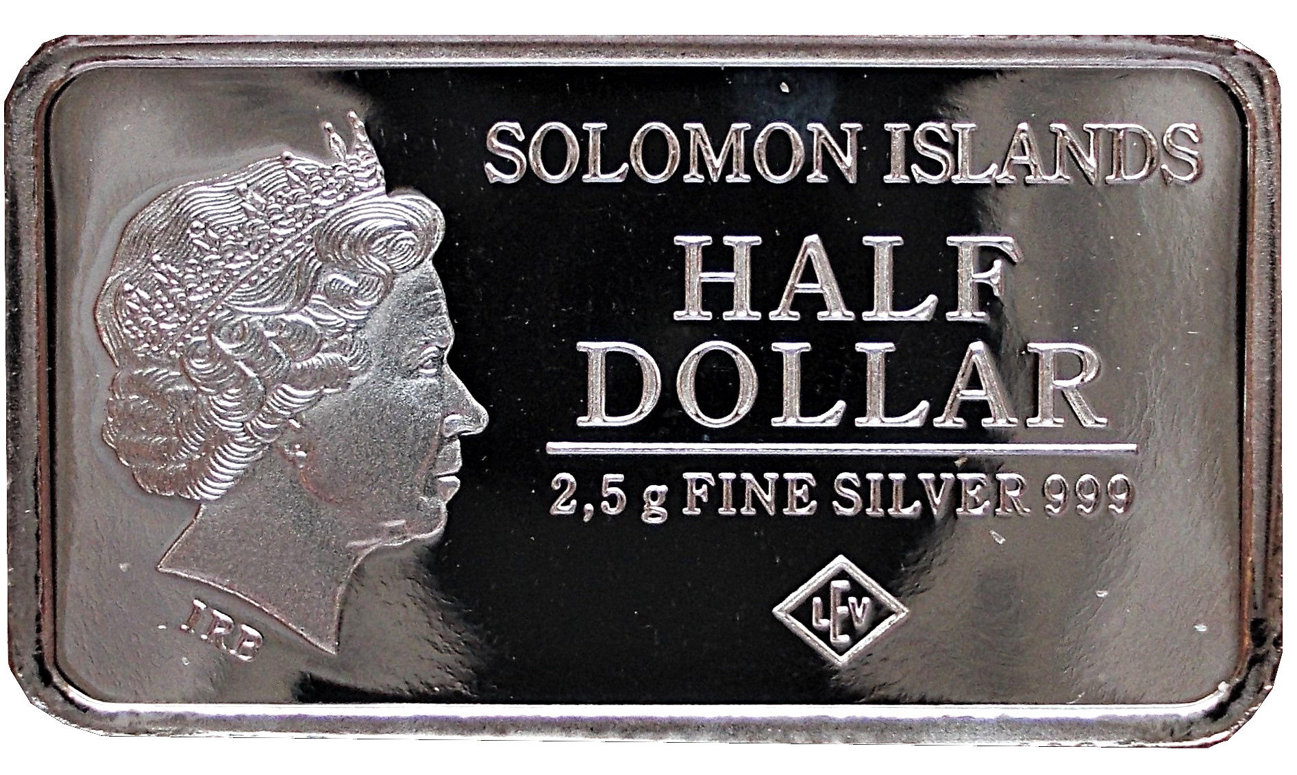 Srebrna Sztabka 2,5 grama Solomon Islands Srebro .999