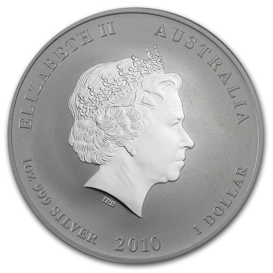 Lunar 2 Rok Tygrysa 1 oz Srebro .999 od Perth Mint Australia