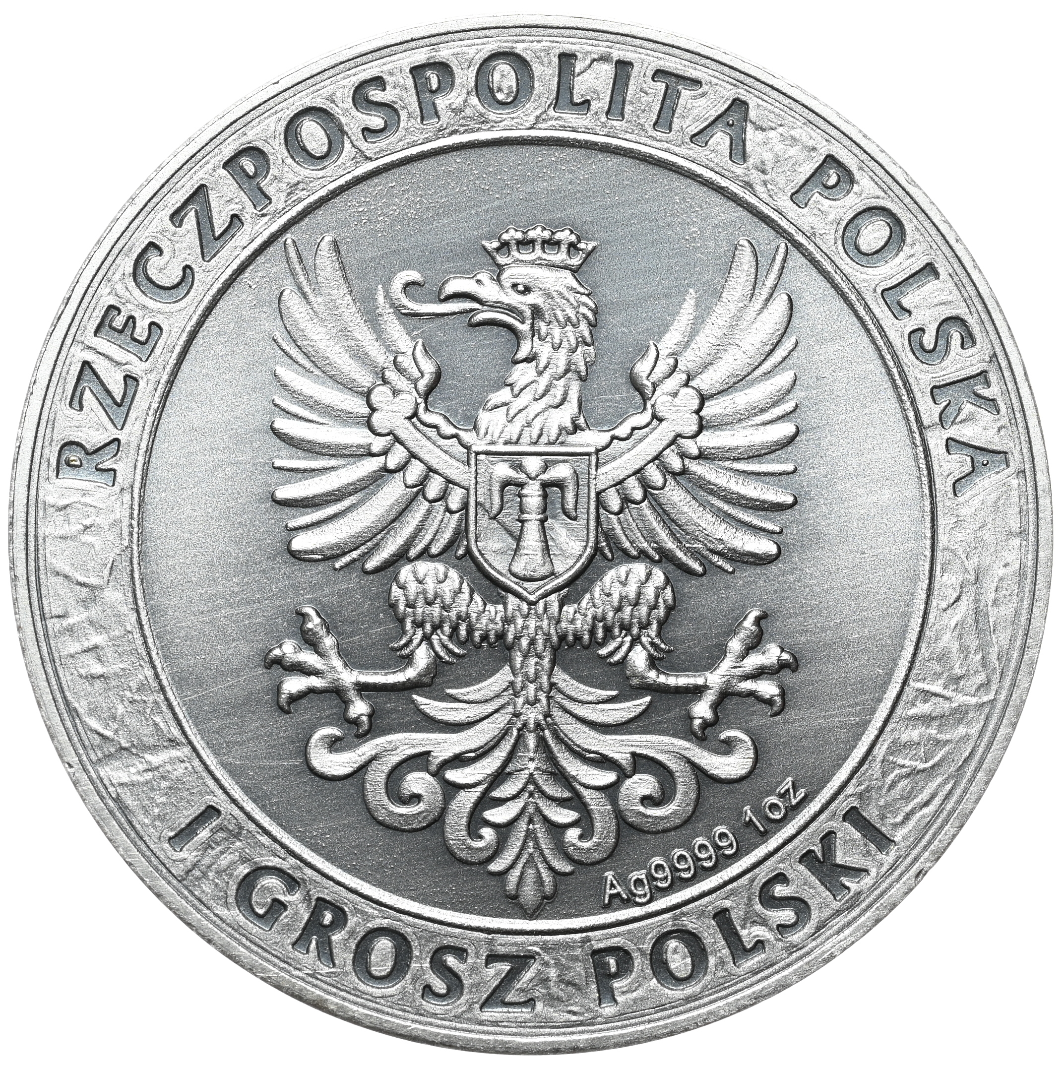 Srebrna moneta inwestycyjna Husaria 4 Oksyda BU