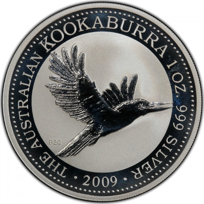 Australian Kookaburra - Srebro 1 oz - 2009 - Ponadczasowy design i lokata kapitału, w srebro lokacyjne w najczystszej postaci.