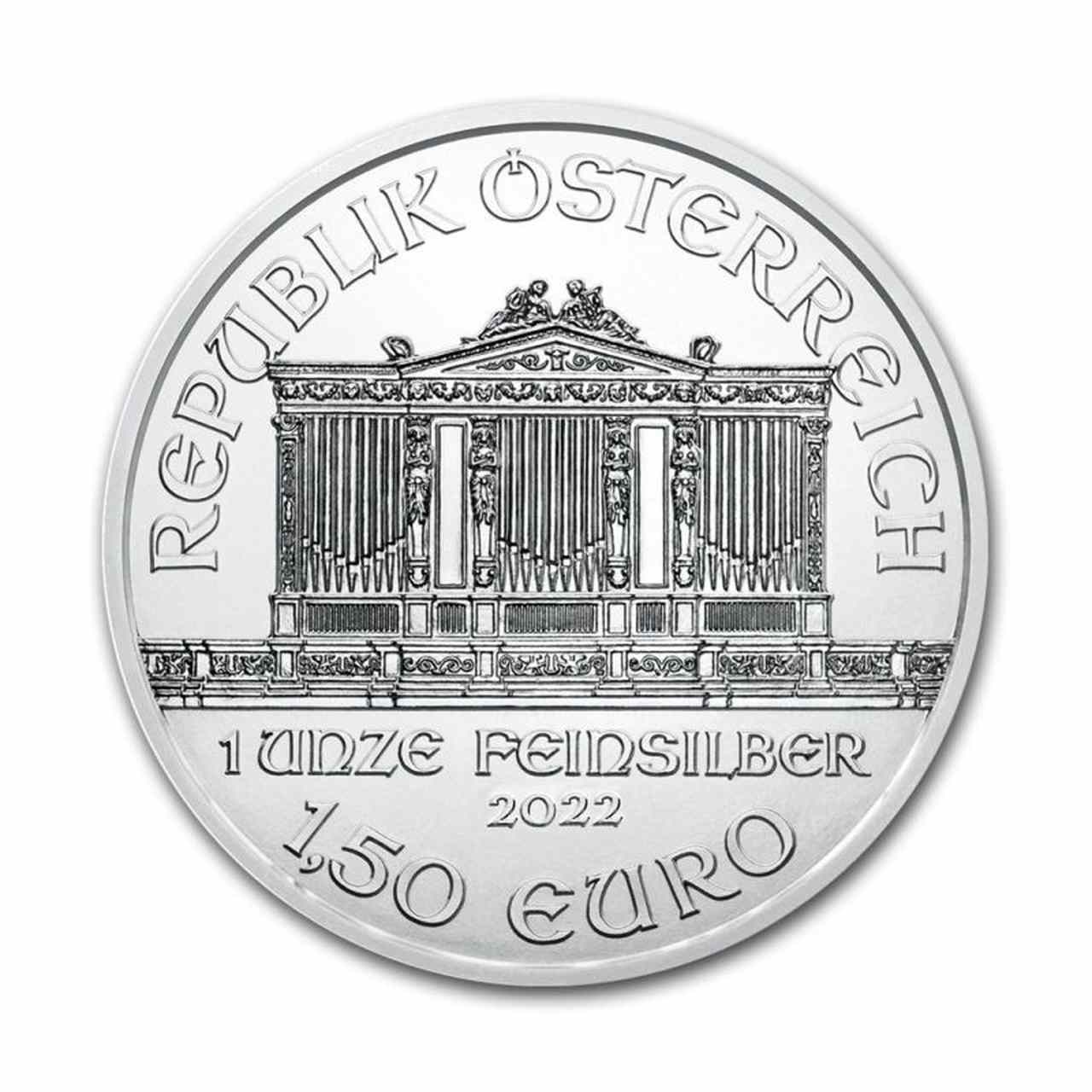 wiedeński filharmonik srebrna moneta bulionowa 1 oz