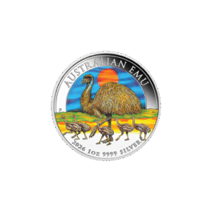 emu-2026-kolor-moneta-1-uncja-srebra Australian Emu 2026 Kolor - 1 oz Perth Mint