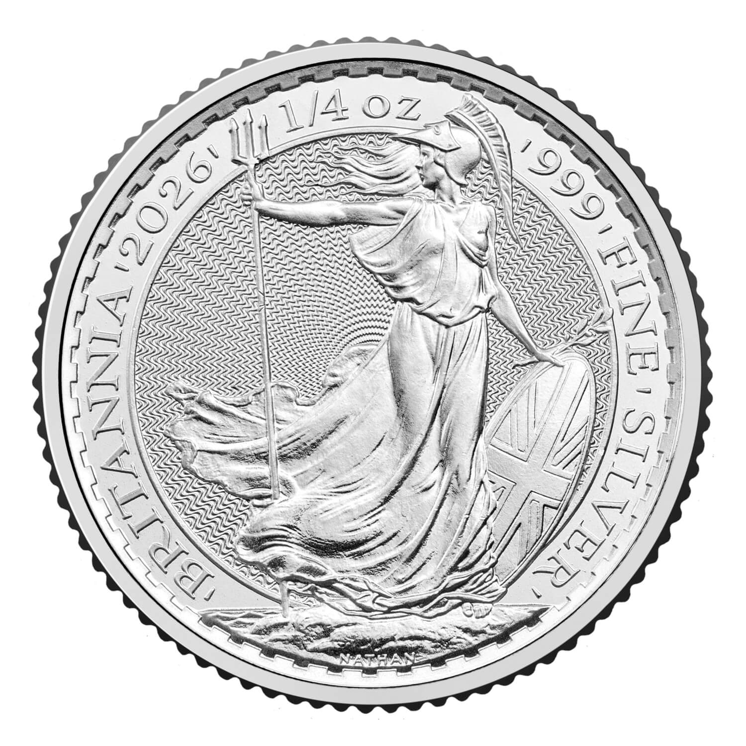 brytania 1/4 oz srebra 2026 999