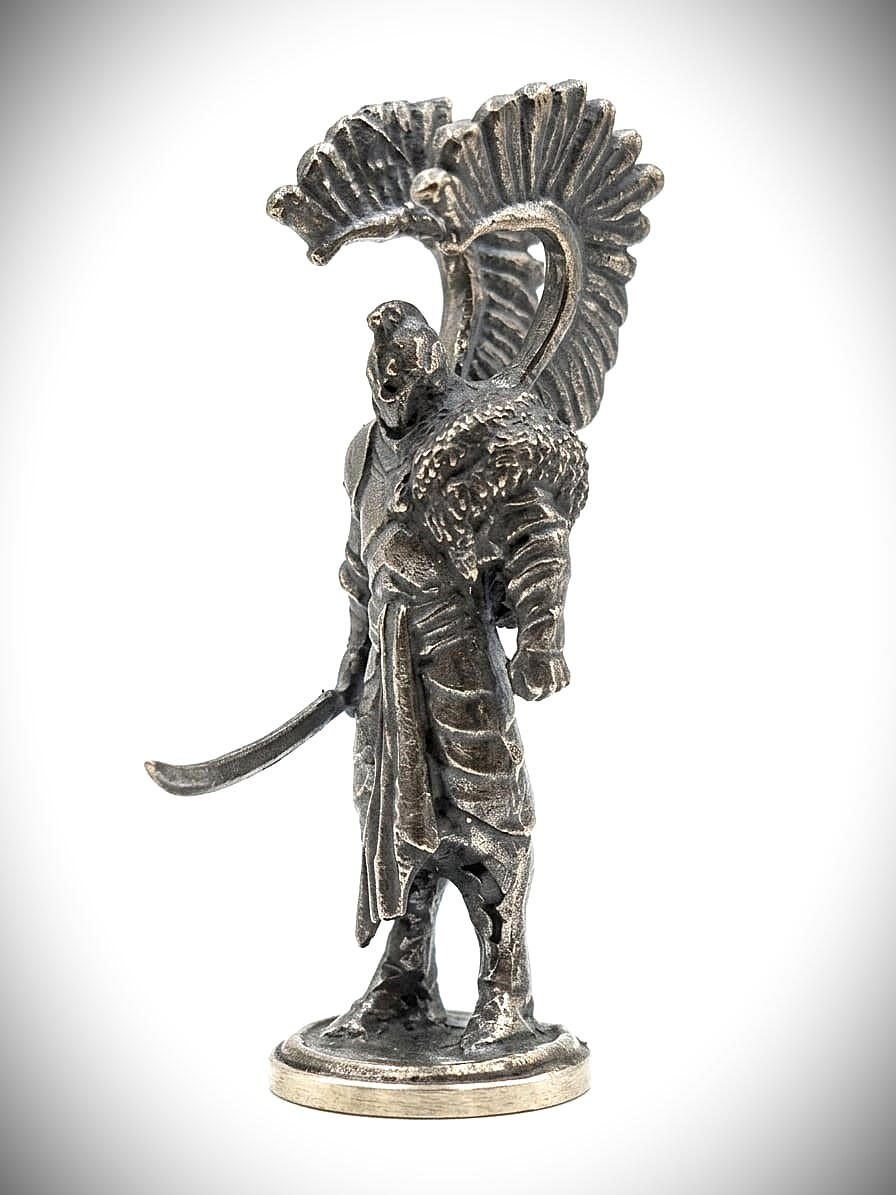 srebrne szachy - figurka 1 - Pionek
